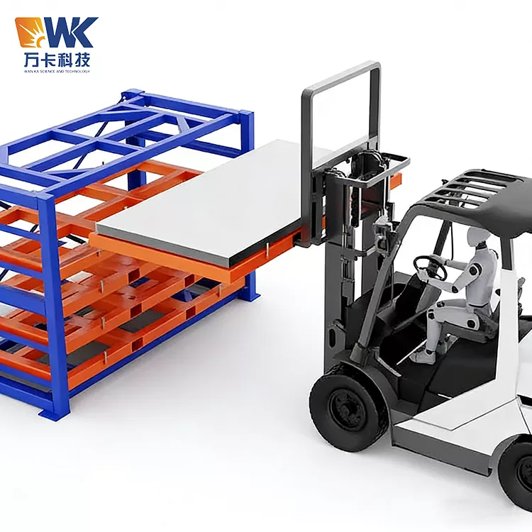 1530 Heavy Duty Pull Out Forklift Rack